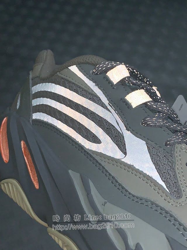 Adidas男女椰子鞋 阿迪達斯Static3M反光條椰子700 Adidas Yeezy 700V2  xhn1510